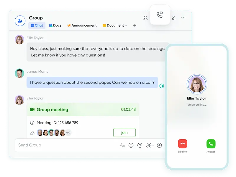 Lark Meetings Run efficient meetings with actionable outcomes