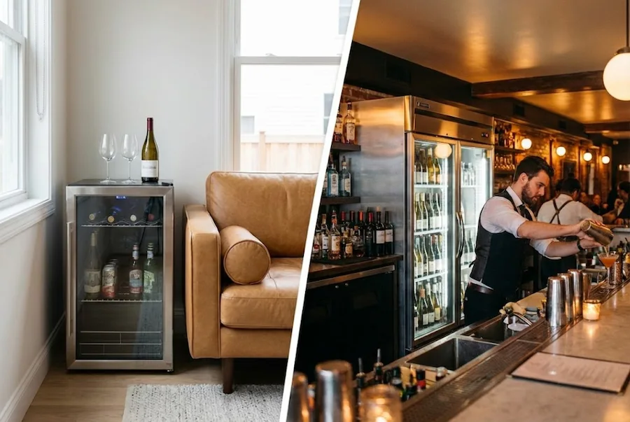 Bar Fridge for Home vs. Business What is Different