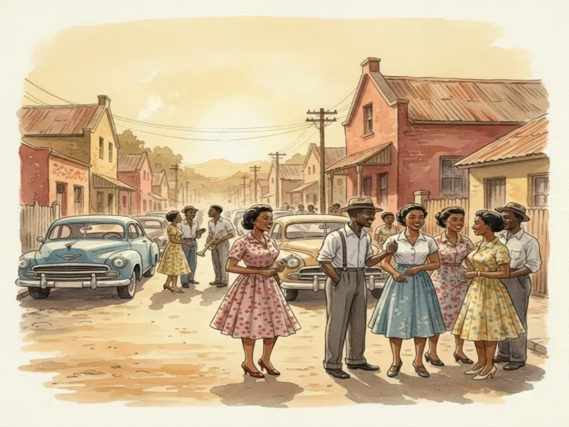 South African township