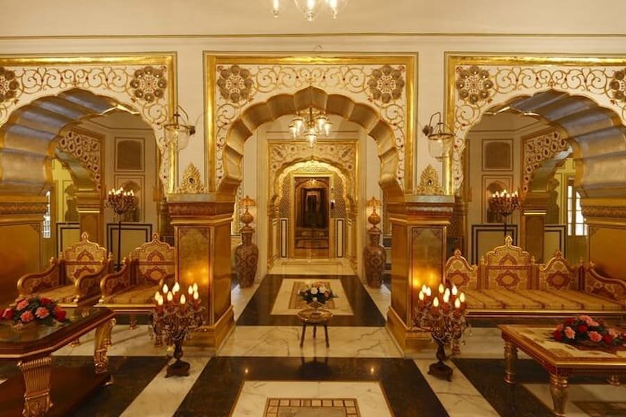 Shahi Mahal Suite at Raj Palace Hotel, Jaipur, India