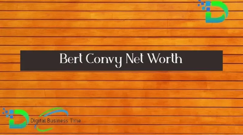 Bert Convy Net Worth