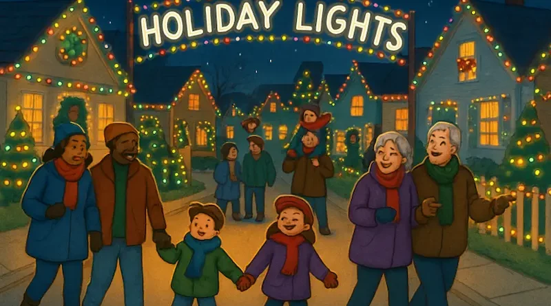How Holiday Lights Events Bring Communities Together