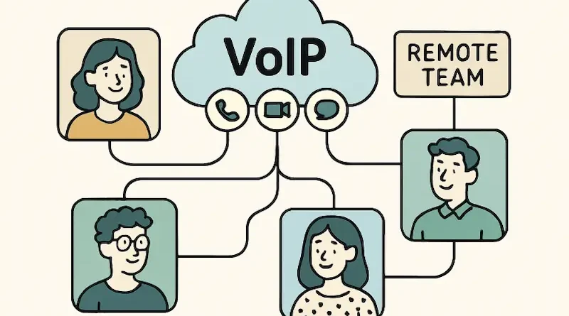 How VoIP Transforms Communication for Remote Teams