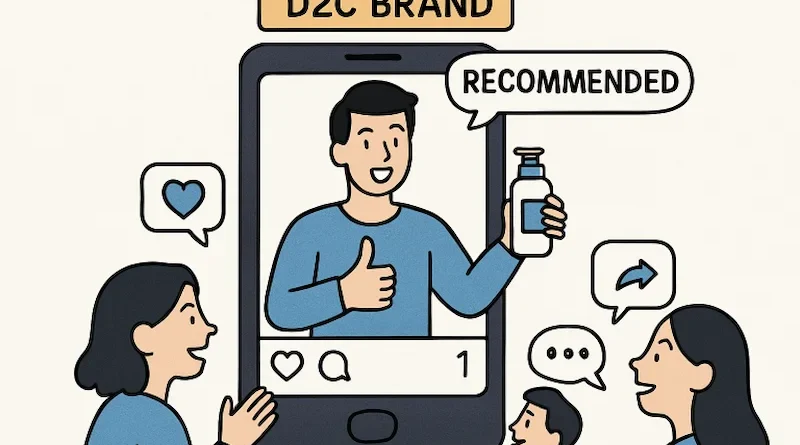 The Role of Influencer Marketing in Scaling D2C Businesses