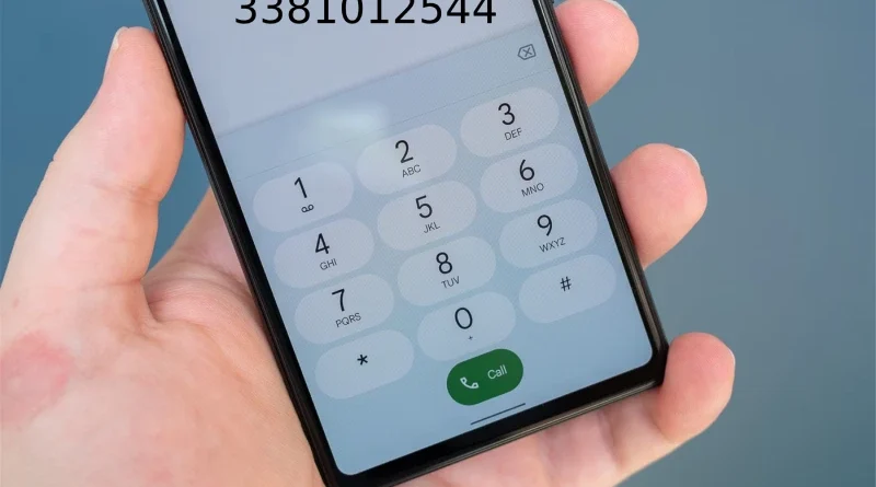 What to Know About 3381012544 Calls, Risks & How to Handle It