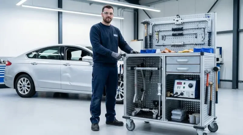 Ausbeulstation Fix Car Dents in Minutes Without Repainting