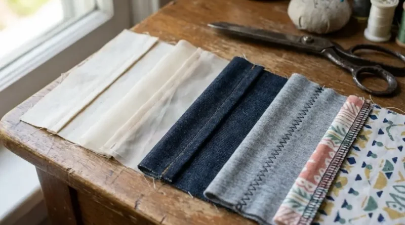 Nahttypen The Easy Beginner's Guide to Seam Types in Sewing