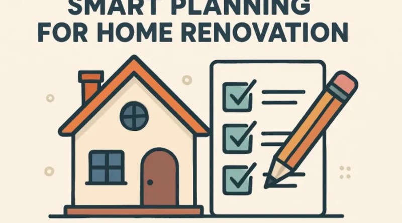 Smart Planning for Home Renovation Services