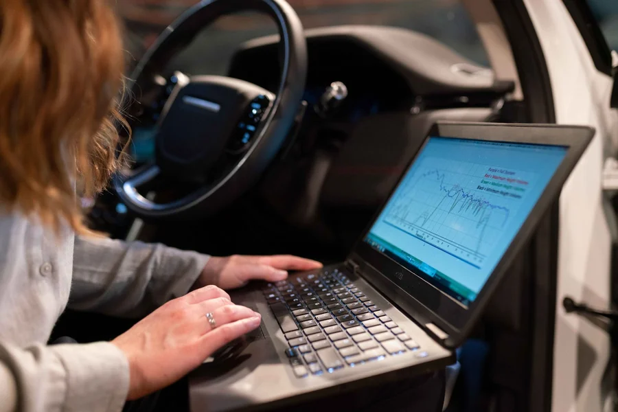 Laptop scanning system files and verifying device protection status
